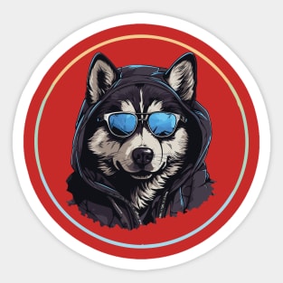 Husky dog Sticker